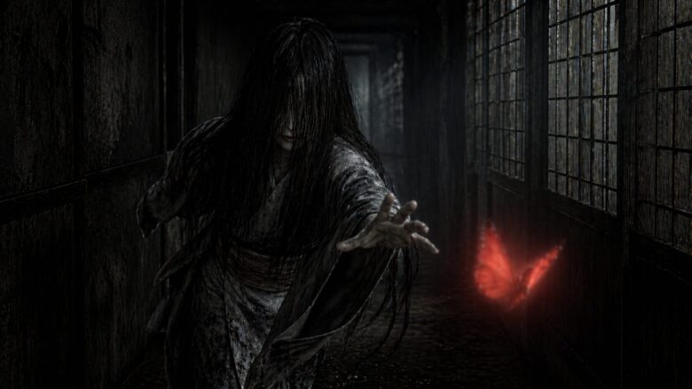 紅い蝶となった薊