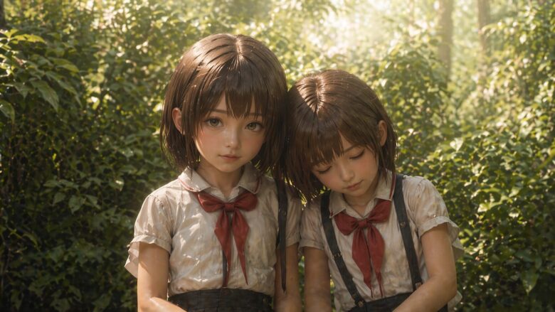 思い出の頃の二人