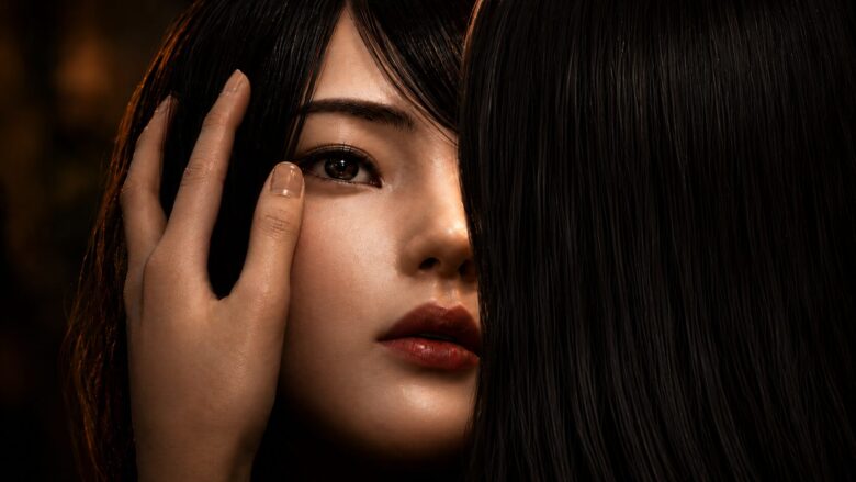こぼれ落ちる澪の涙のイメージ画像。